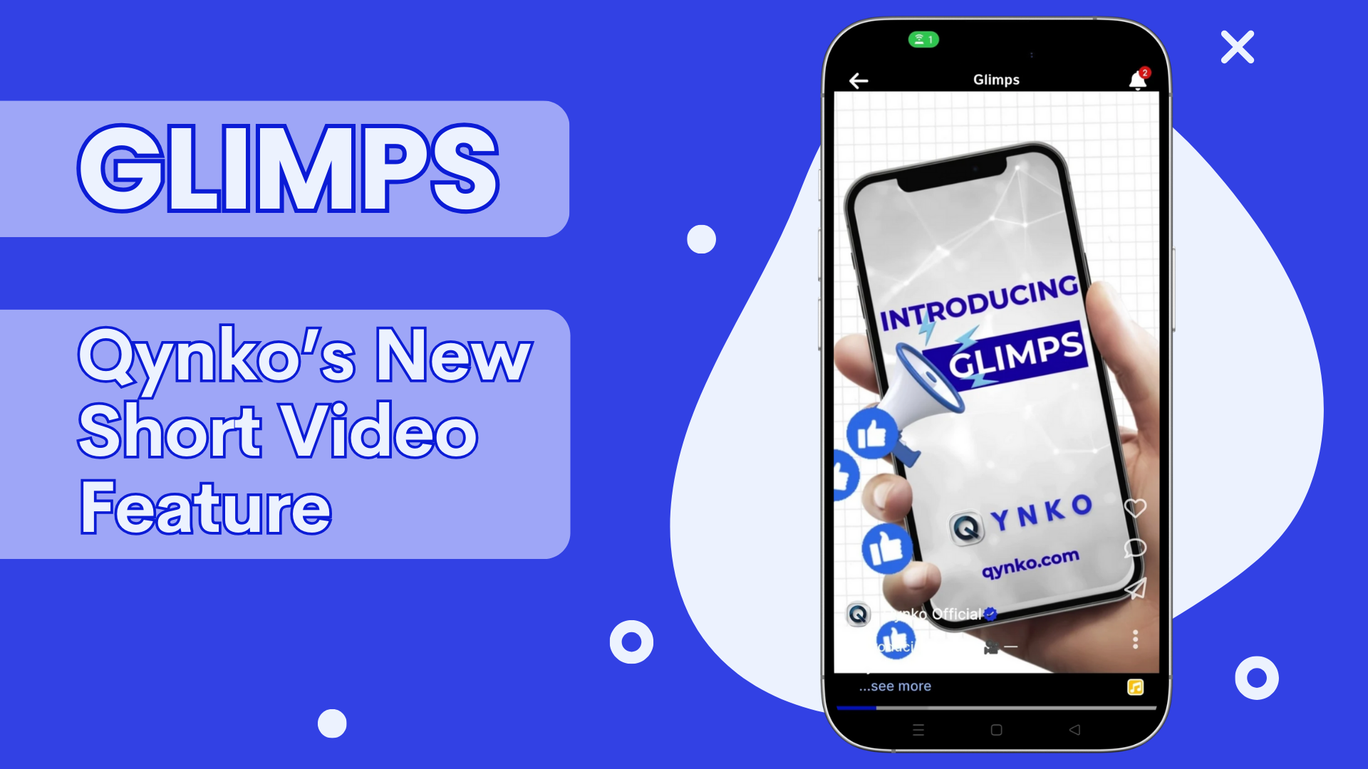 Glimps by Qynko – Short Videos Connecting Experts and Seekers.